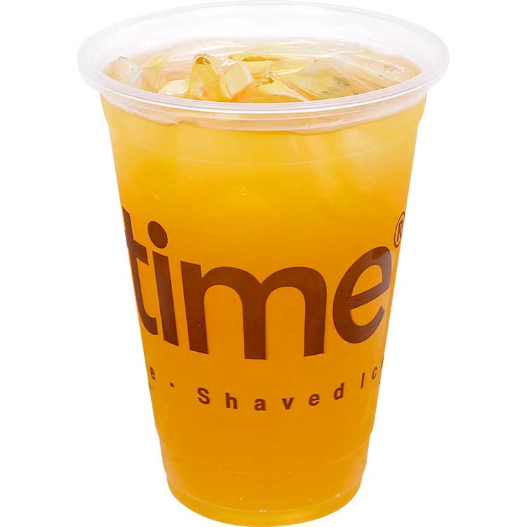 Order Peach Iced Tea food online from Boba Time store, Buena Park on bringmethat.com