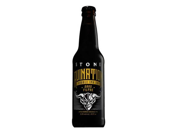 Order Stone Ruination Double IPA - 6x 12oz Bottles food online from Michaelis Wine & Spirits store, San Francisco on bringmethat.com