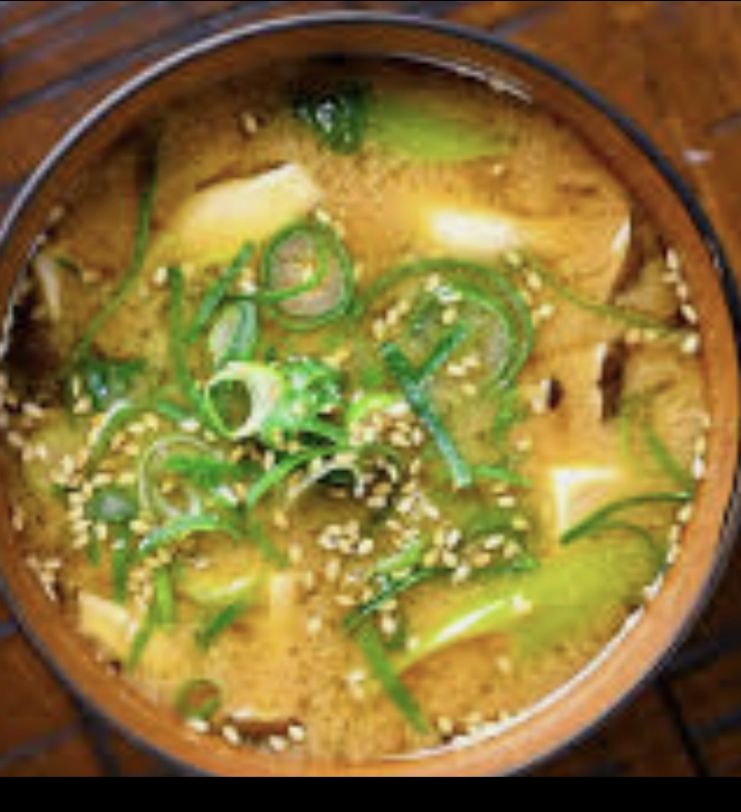 Order Spicy Miso Soup food online from Abi sushi store, Astoria on bringmethat.com