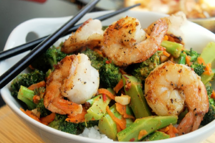 Order 203. Shrimp with Broccoli food online from Dragon Palace II store, New Lenox on bringmethat.com