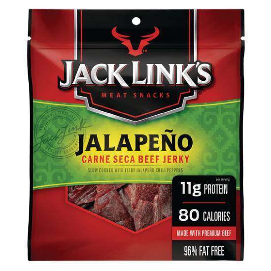Order Jack Link`s Jalapeno Carne Seca Beef Jerky food online from Exxon Food Mart store, Port Huron on bringmethat.com