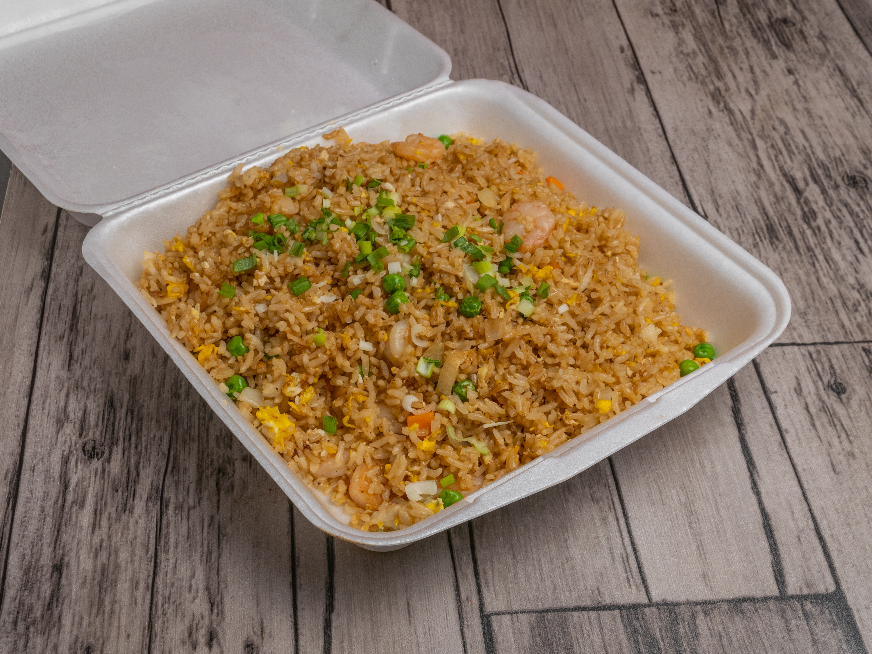 Order Shrimp Fried Rice food online from La Cajun Crawfish store, Houston on bringmethat.com