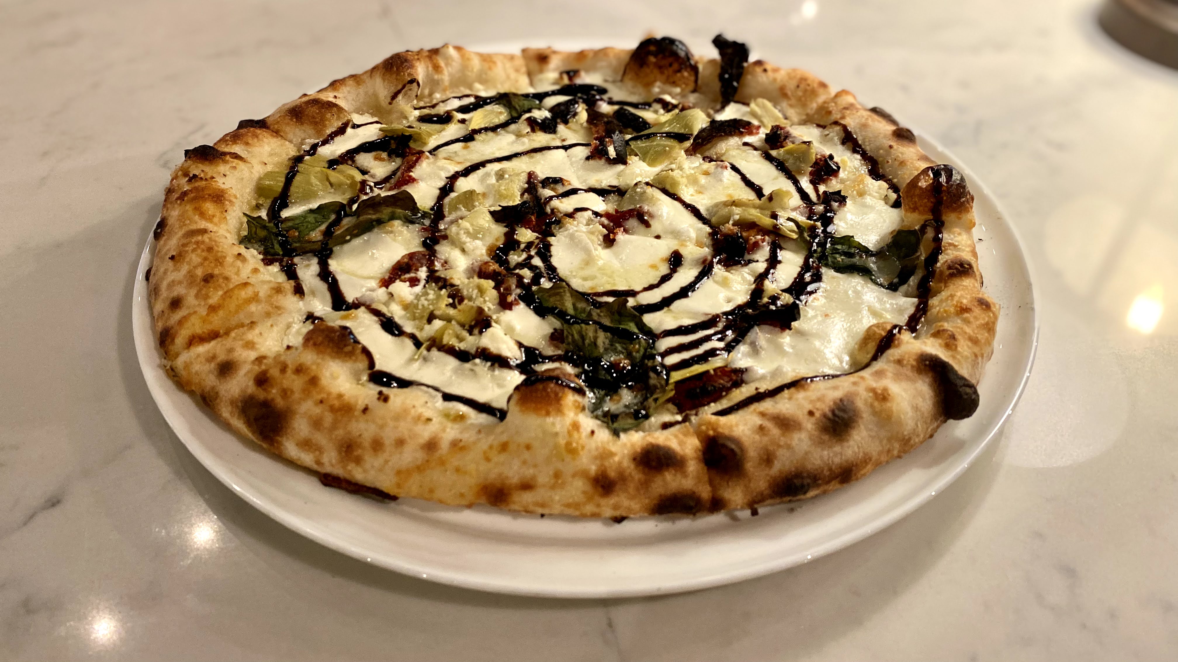 Order The Tuscan Pizza food online from Midici Wood Fired Pizza store, Ventura on bringmethat.com