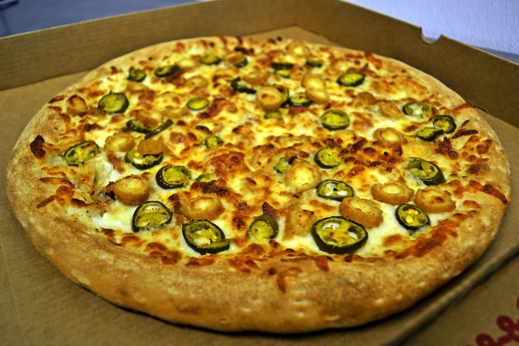 Order Jalapeno Popper Pizza food online from Gumby Pizza And Wings store, San Marcos on bringmethat.com