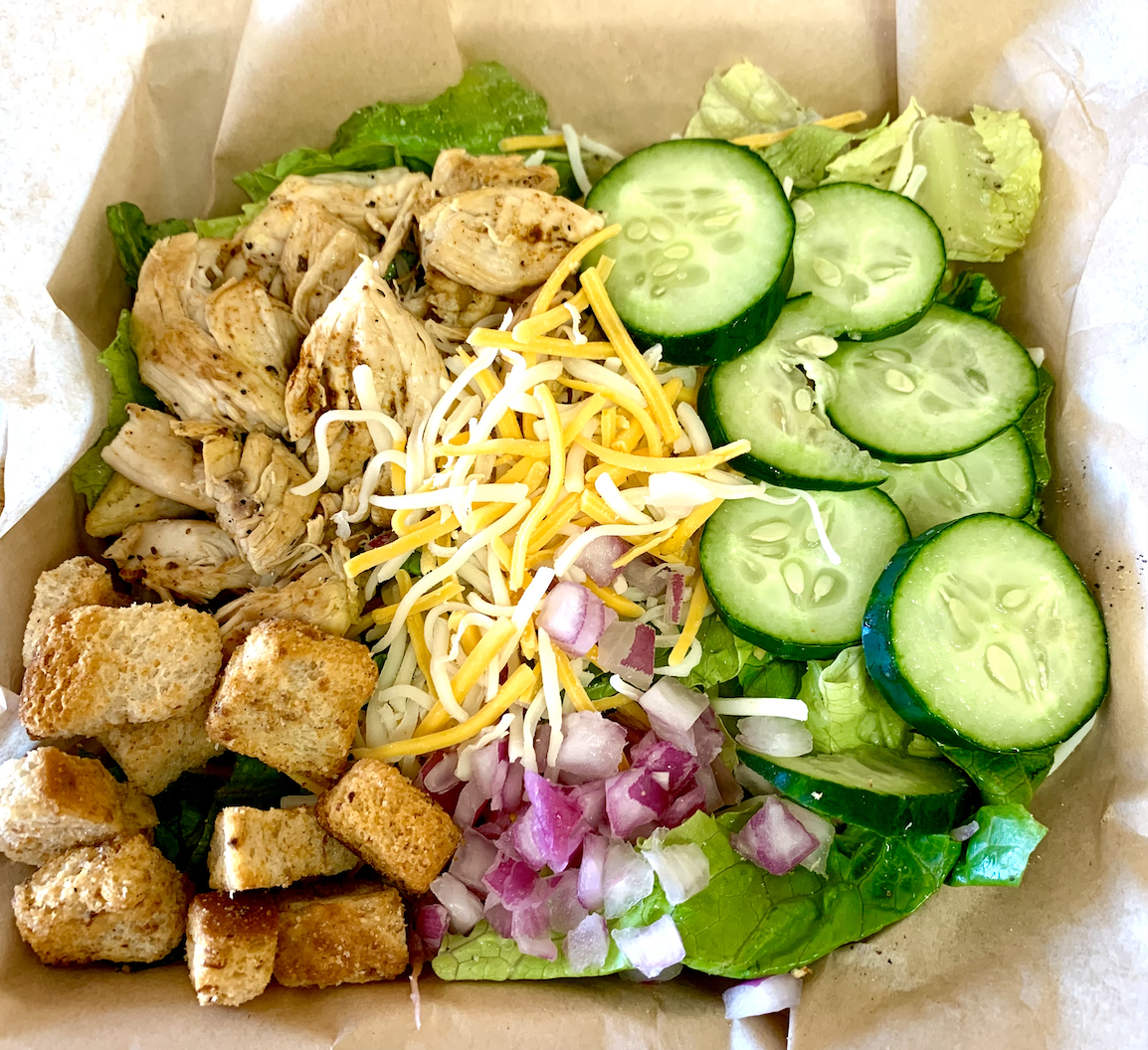 Order Chicken Salad food online from Creations Smoothie & Juice Bar store, Florissant on bringmethat.com