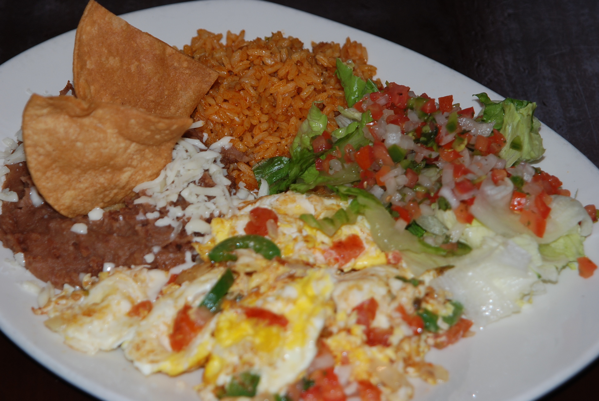Order Huevos a la Mexicana food online from Blueberry Hill Breakfast Cafe store, Darien on bringmethat.com