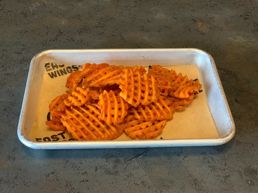 Order Side of Sweet Potato Waffle Fries food online from East Coast Wings + Grill store, High Point on bringmethat.com
