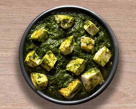 Order Spinach Cottage Cheese Showdown food online from Bayside Biryani store, Fair Oaks on bringmethat.com