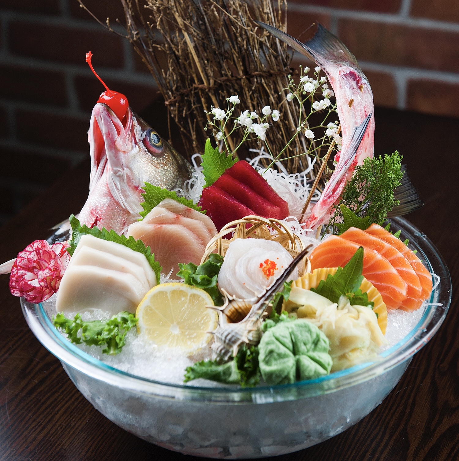 Order 15 Piece Sashimi Deluxe food online from Aya sushi store, New York on bringmethat.com