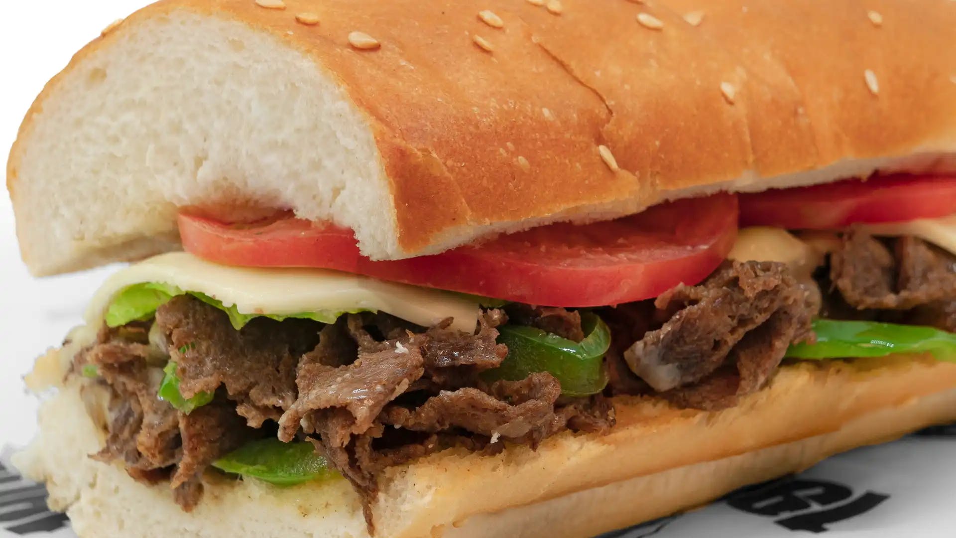 Order Pepper Steak & Cheese Sub - Small food online from Tubby's Grilled Submarines store, Westland on bringmethat.com