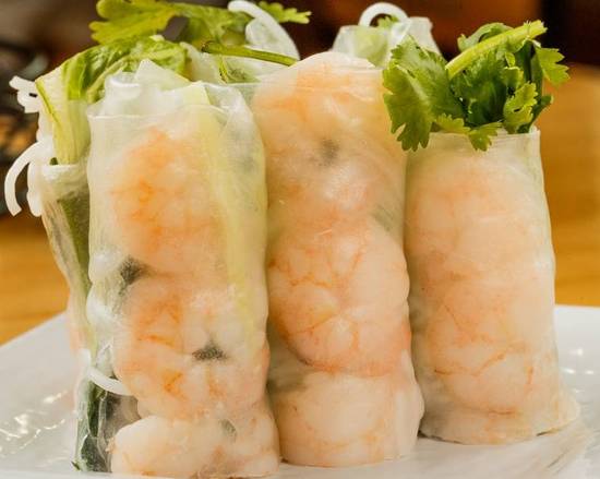Order Shrimp Spring Roll (3 pcs) food online from Fusion Cafe store, Metairie on bringmethat.com