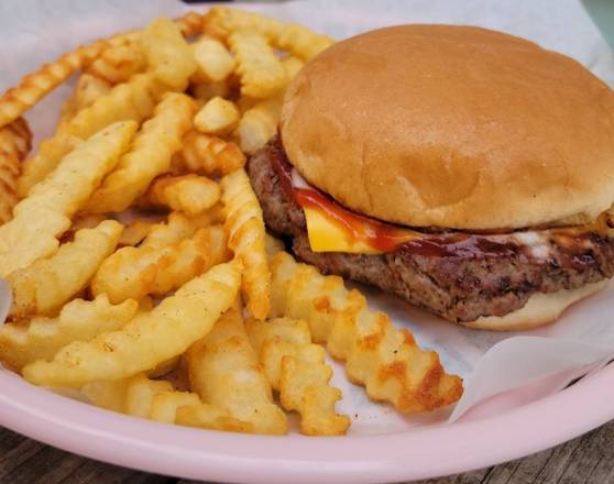 Order Burger food online from Scoops On Main store, Youngsville on bringmethat.com