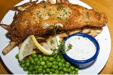 Order FISH N CHIPS food online from The Black Sheep Pub & Restaurant store, Ashland on bringmethat.com
