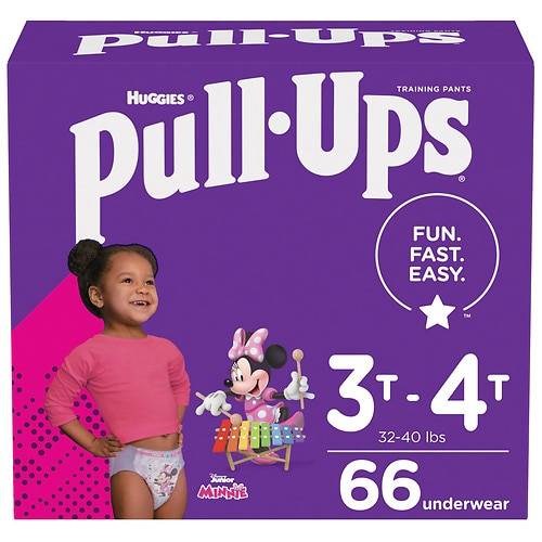 Order Huggies Pull-Ups Girls' Potty Training Pants 3T - 4T - 66.0 ea food online from Walgreens store, Dayton on bringmethat.com