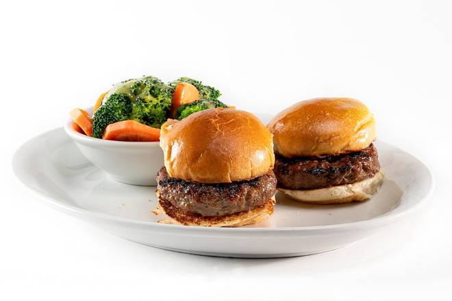Order Hamburger Slider (2 sliders) food online from Glory Days Grill store, Providence on bringmethat.com