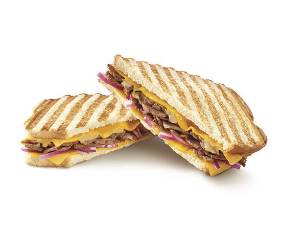 Order Steak and Cheddar Panini food online from Tim Horton's store, Commerce Township on bringmethat.com