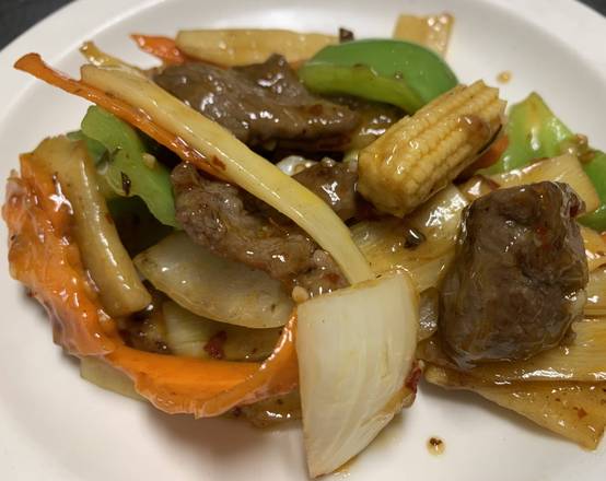 Order  四川牛Szechuan Beef food online from Chopsticks store, Kent on bringmethat.com