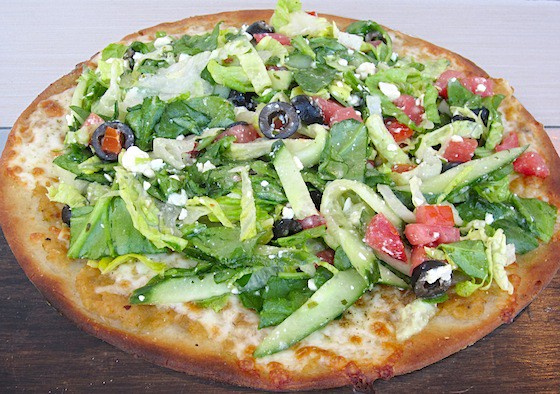 Order Greek Salad Pie food online from Giovanni's store, Blauvelt on bringmethat.com