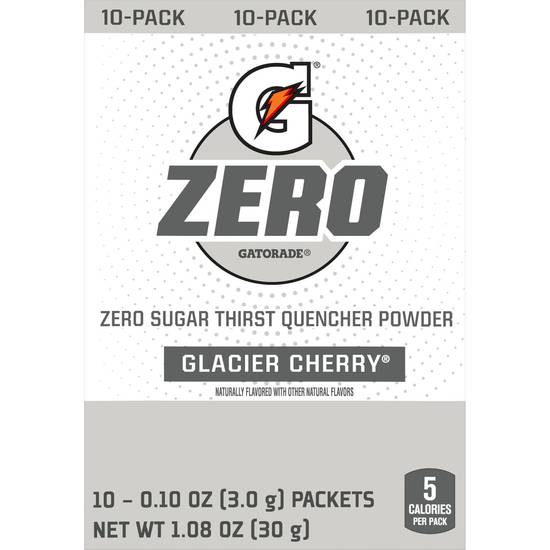 Order Gatorade Zero Glacier Cherry Thirst Quencher Powder, 10 CT food online from CVS store, MINNEAPOLIS on bringmethat.com