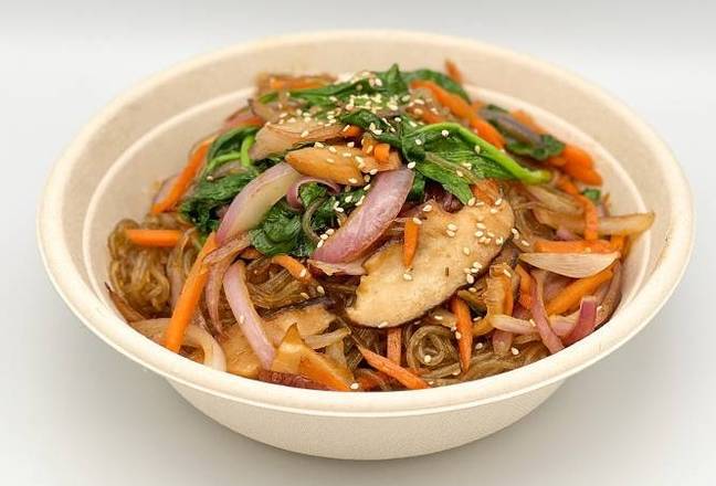 Order Japchae Rice Bowl food online from Sodo Poke And More store, Seattle on bringmethat.com