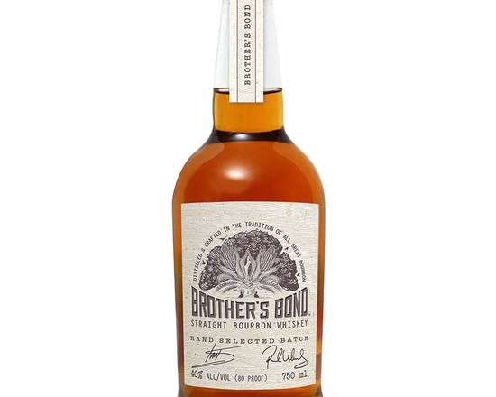 Order Brother's Bond, 750mL bourbon (40.0% ABV) food online from NEWBRIDGE WINES & SPIRITS CORP store, Levittown on bringmethat.com