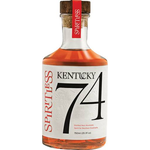 Order Spiritless Non-Alcoholic Kentucky Bourbon 74 (750 ML) 138288 food online from Bevmo! store, BURLINGAME on bringmethat.com