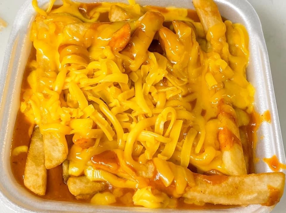 Order Small Chile Cheese Fries food online from Chubby #14 store, Littleton on bringmethat.com