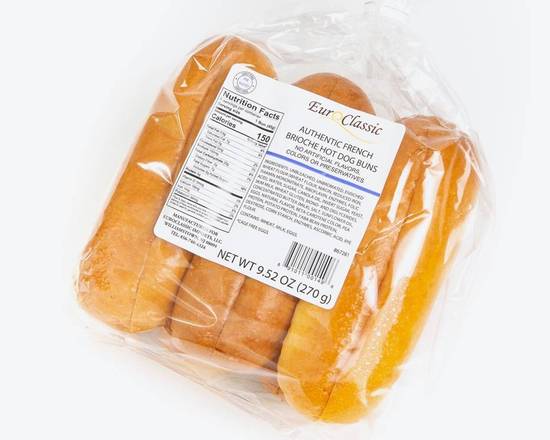 Order Euro Classic  Brioche Hot Dog Buns food online from Bel Clift Market store, SF on bringmethat.com