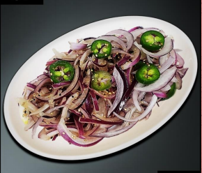 Order [O11] 양파 샐러드 / Onion Salad food online from Jjang Restaurant store, Buena Park on bringmethat.com