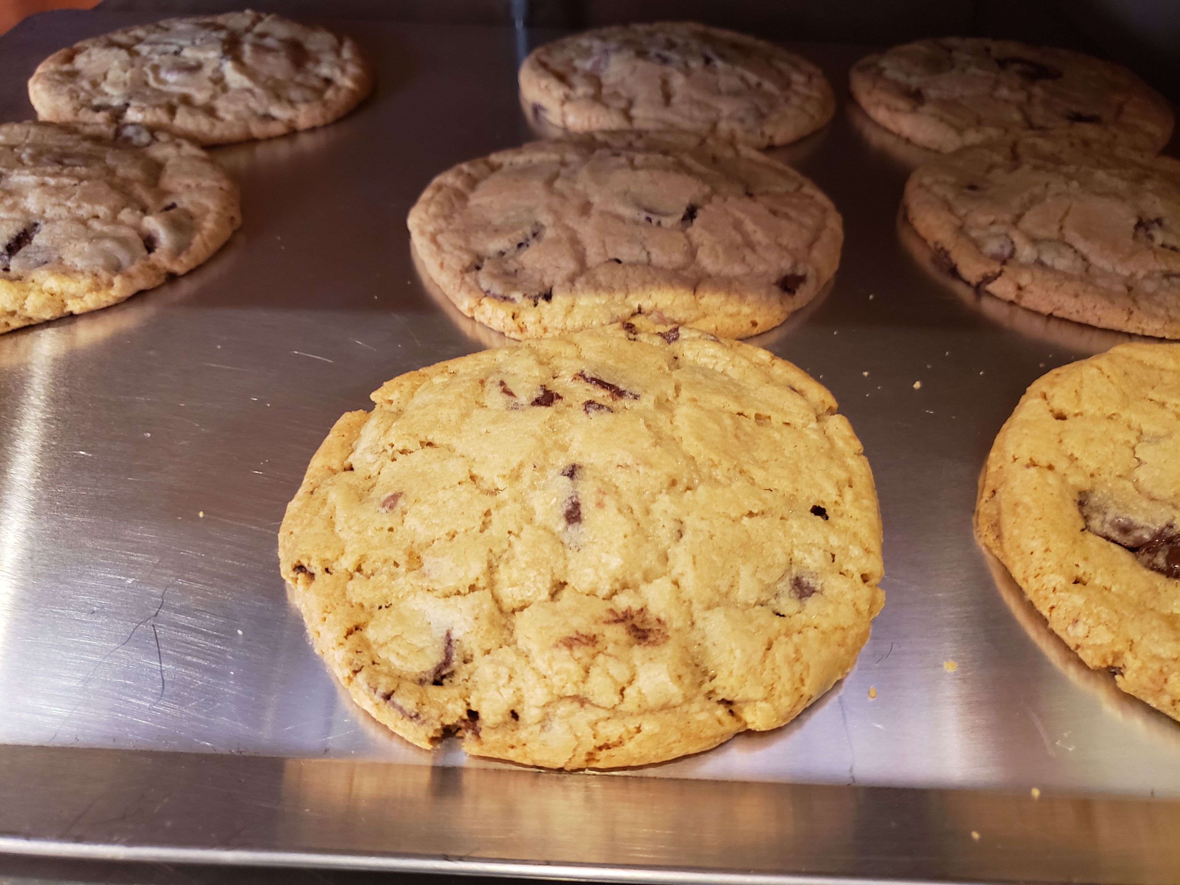 Order Chocolate Chip Cookie food online from Jimmy's Pizza Cafe store, Chicago on bringmethat.com