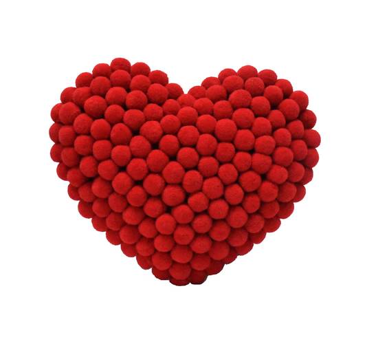 Order Red & Pink Heart Shape Pillow food online from Cvs store, EL MONTE on bringmethat.com
