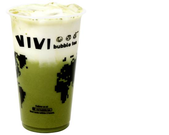 Order Japanese Matcha Milk 日式抹茶鮮奶 food online from Vivi Bubble Tea store, Aurora on bringmethat.com