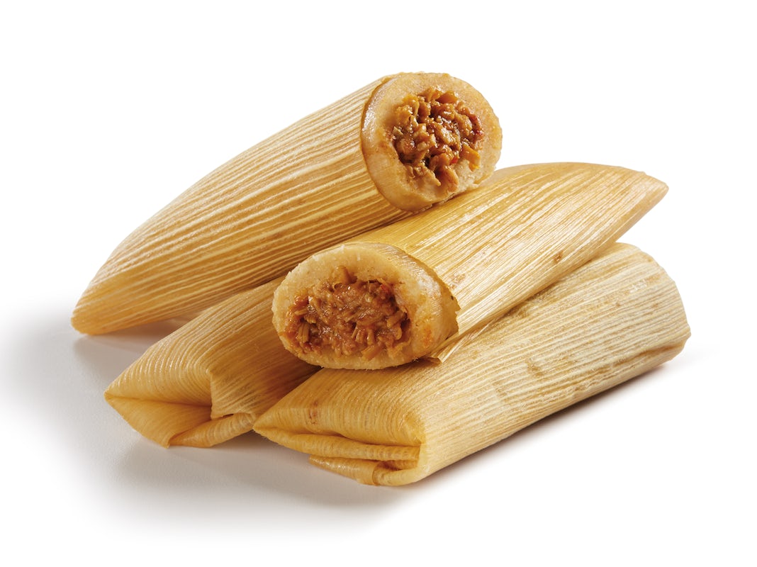Order Tamales – 4 Pack food online from Del Taco store, Riverside on bringmethat.com