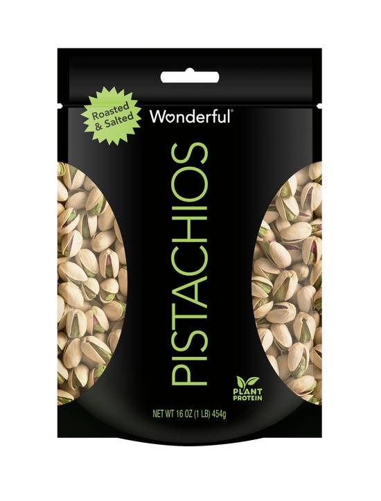 Order Wonderful Pistachios Roasted and Salted 16 OZ food online from Cvs store, FALLON on bringmethat.com