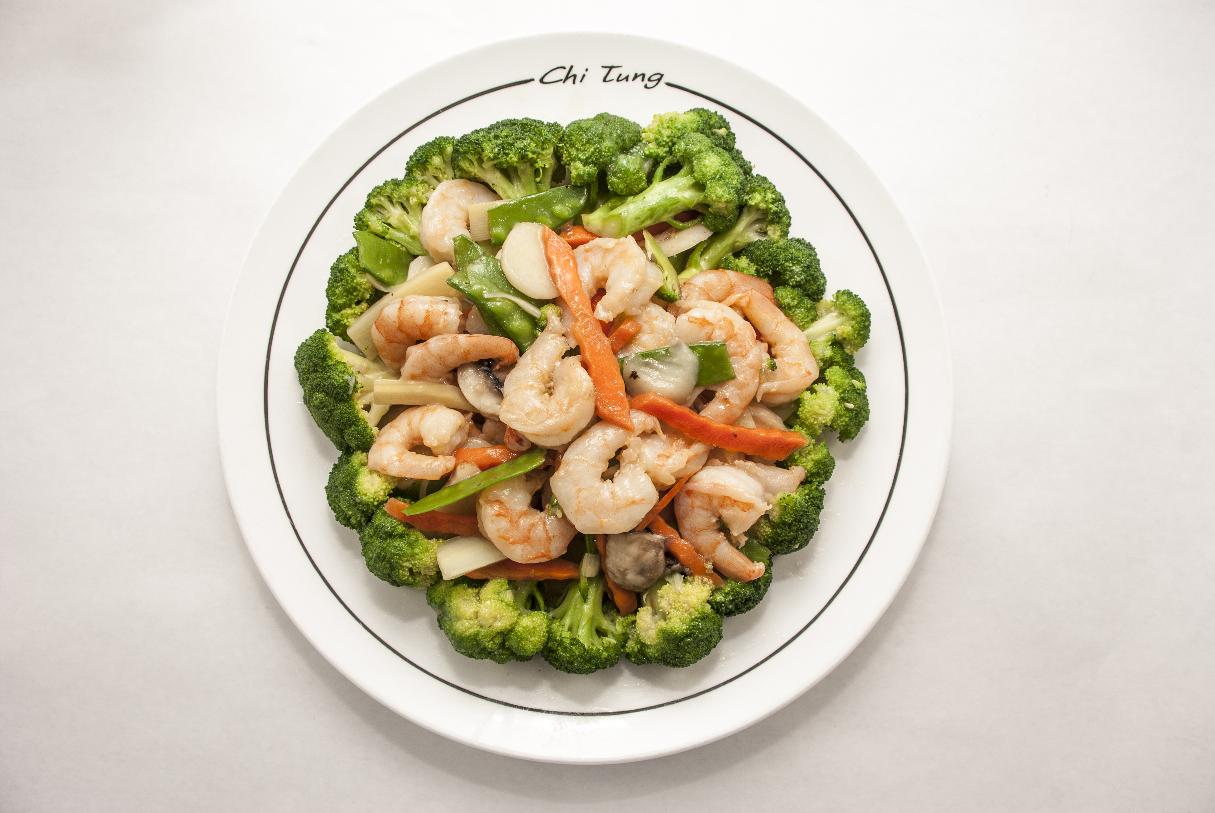 Order 101. Shrimp with Broccoli food online from Chi Tung Chinese & Thai Restaurant store, Evergreen Park on bringmethat.com
