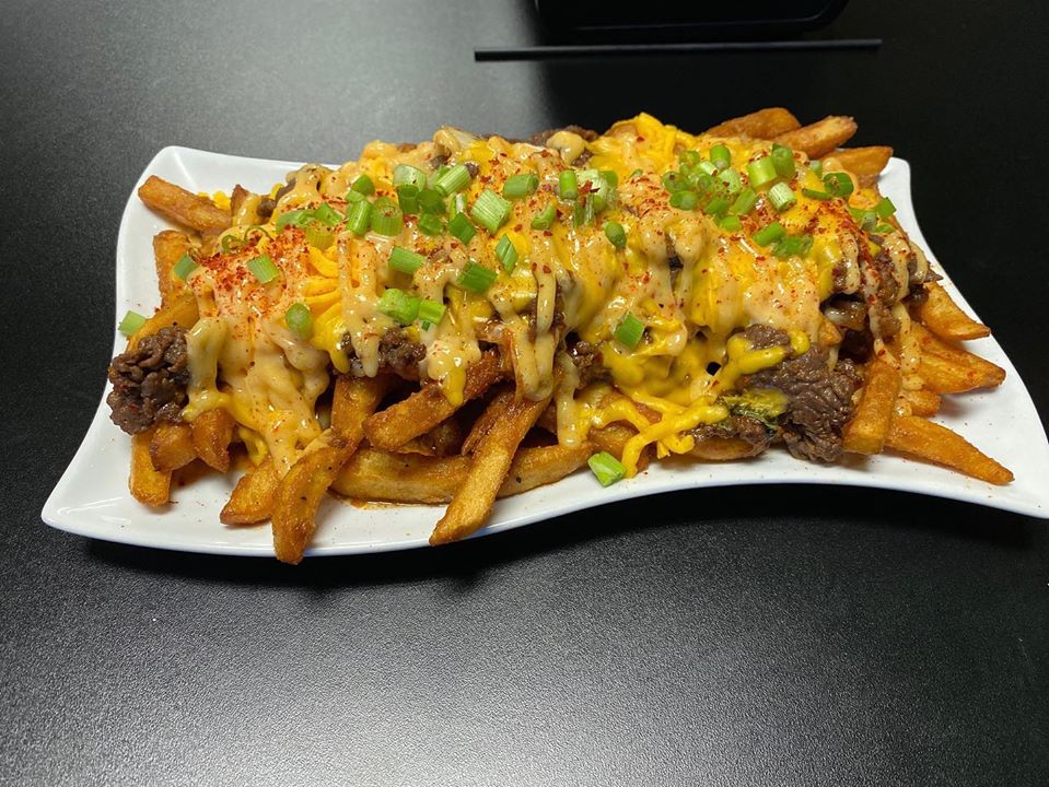 Order Bulgogi Fries Plate food online from Hangover Bar & Grill store, Killeen on bringmethat.com