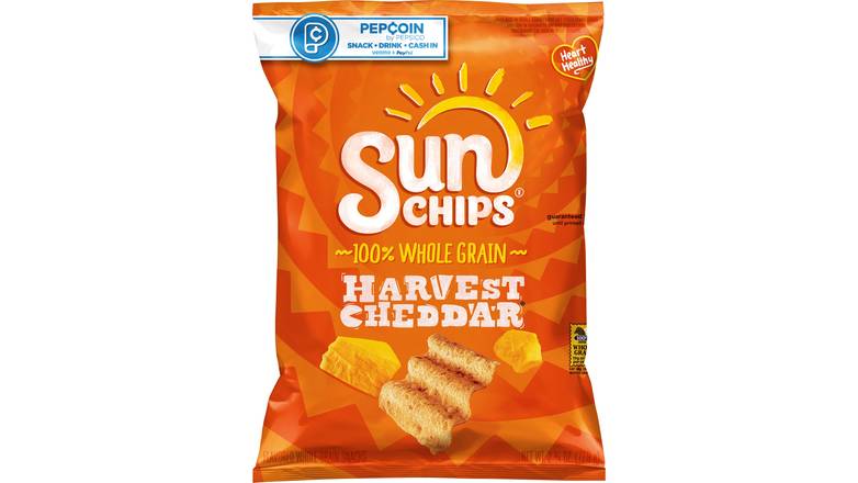 Order Sun Chips Whole Grain Snacks Harvest Cheddar food online from Red Roof Market store, Lafollette on bringmethat.com