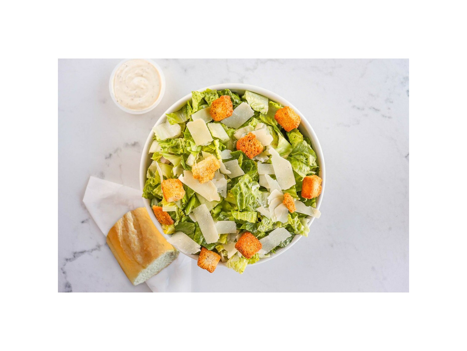 Order Classic Caesar Salad food online from Buona store, Naperville on bringmethat.com