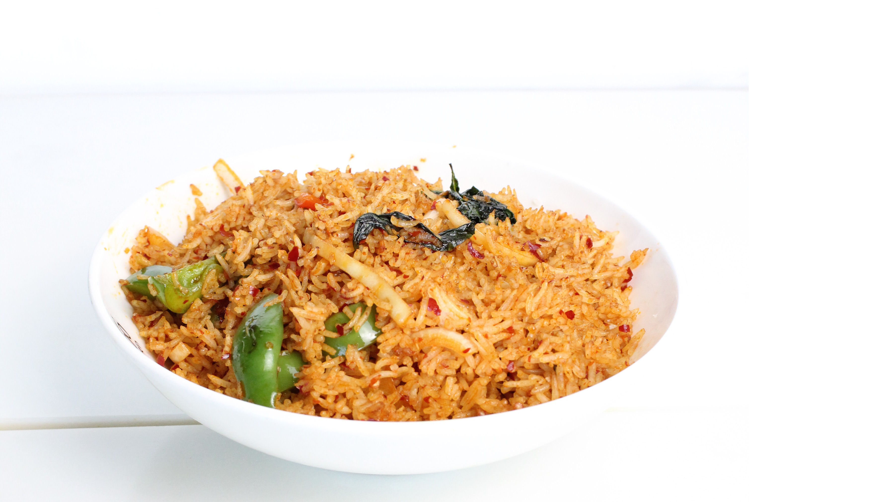 Order Spicy Thai Basil Fried Rice food online from Inchin Bamboo Garden store, Irvine on bringmethat.com
