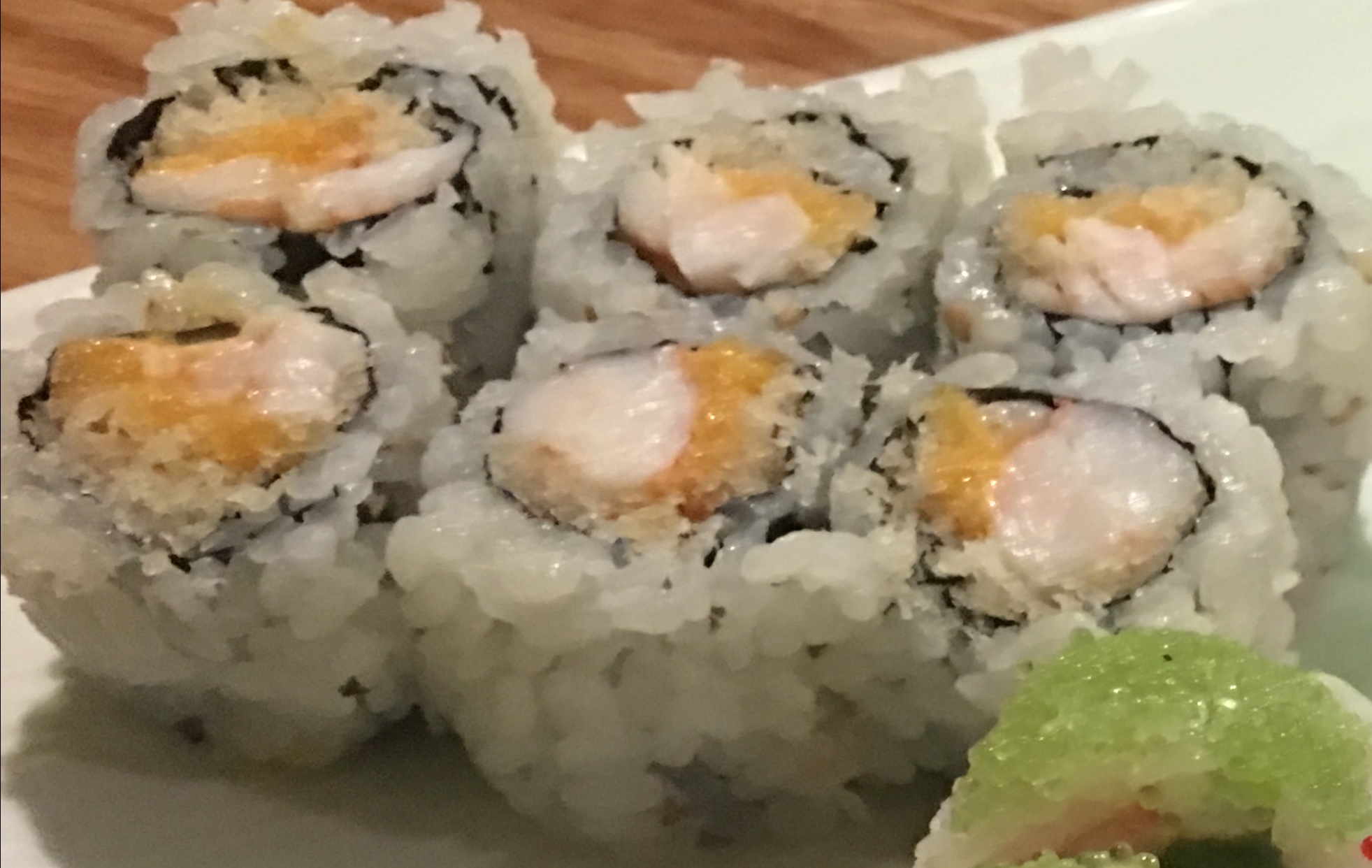 Order Spicy Crunchy Shrimp Roll food online from Soho Sushi store, New York on bringmethat.com