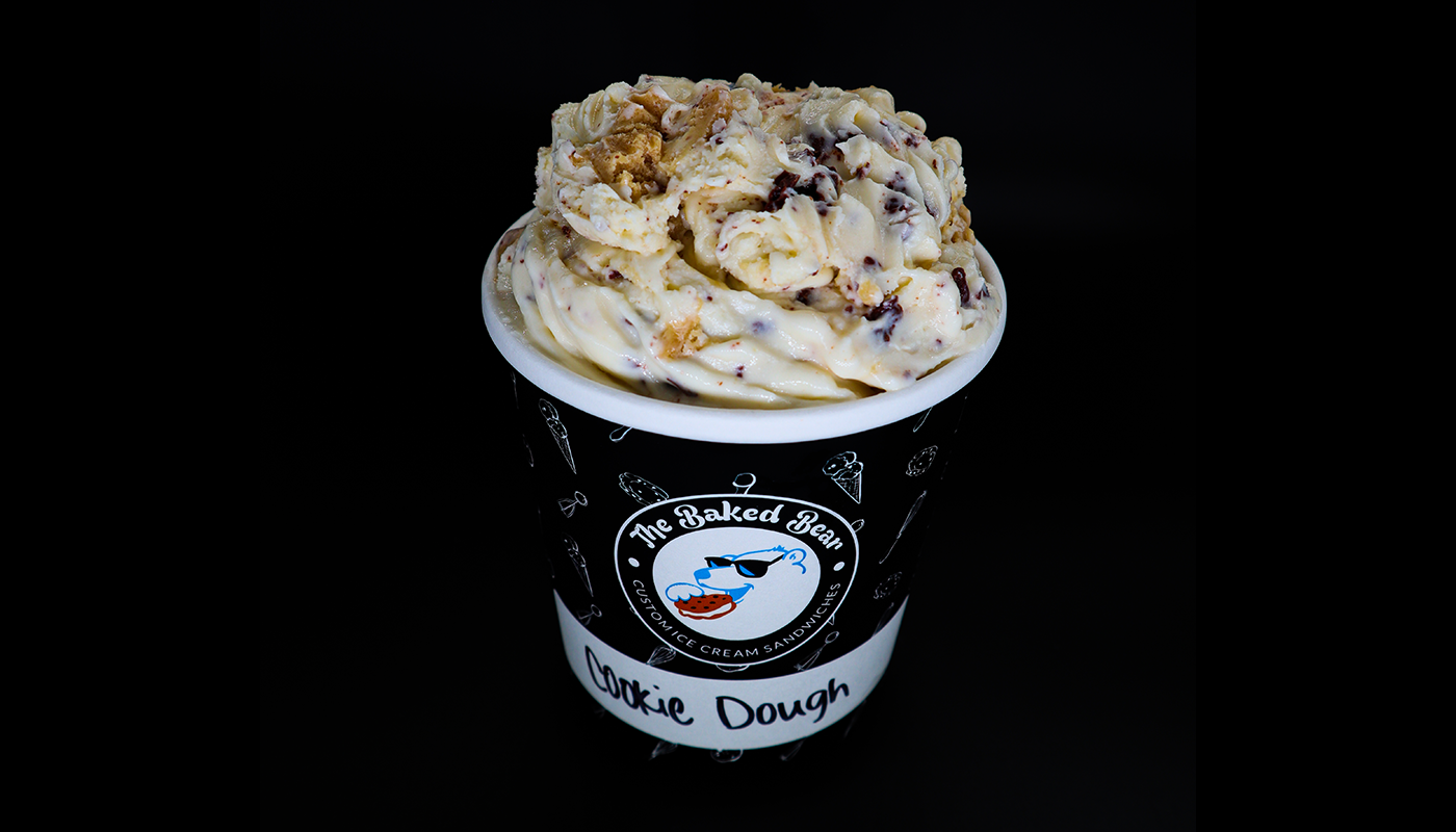 Order Cookie Dough Pint food online from The Baked Bear store, San Diego on bringmethat.com