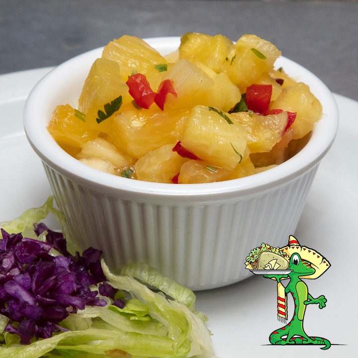 Order Pineapple Salsa food online from Gecko Grill store, Gilbert on bringmethat.com