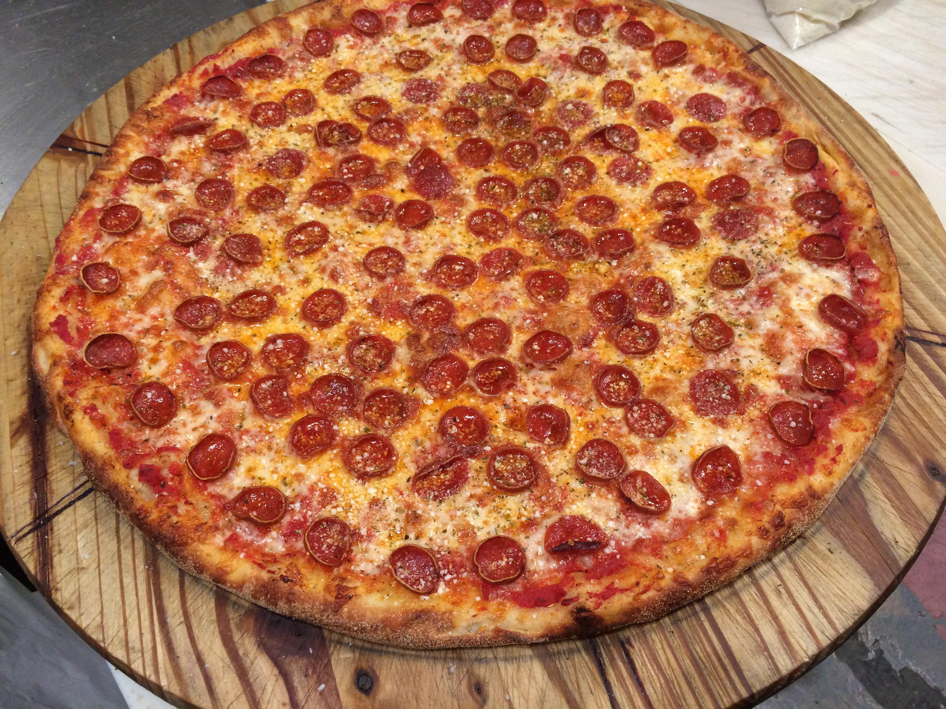 Order Pepperoni Pizza food online from Crust & Crumb store, Turlock on bringmethat.com