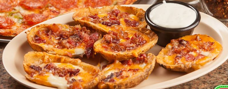 Order Potato Skins food online from Cecil Whittaker's Pizzeria store, St. Louis on bringmethat.com