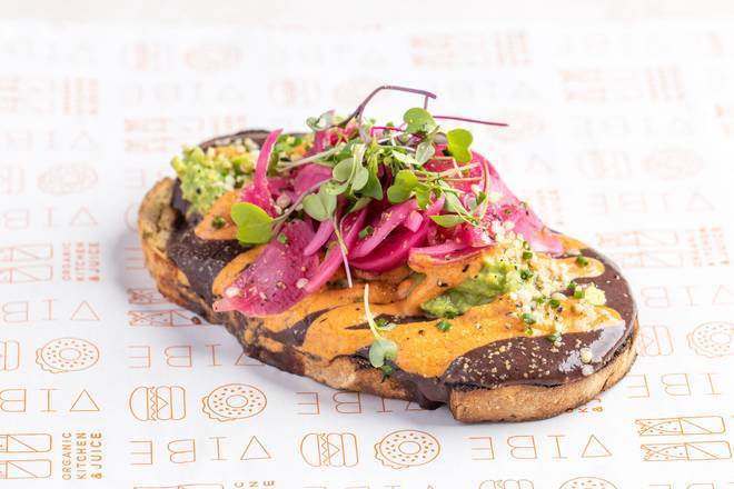 Order Taco Toast food online from Vibe Organic Kitchen &Amp; Juice store, Dana Point on bringmethat.com