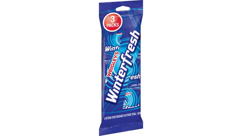 Order Wrigley'S Winterfresh, Chewing Gum, 3 Count food online from Red Roof Market store, Lafollette on bringmethat.com