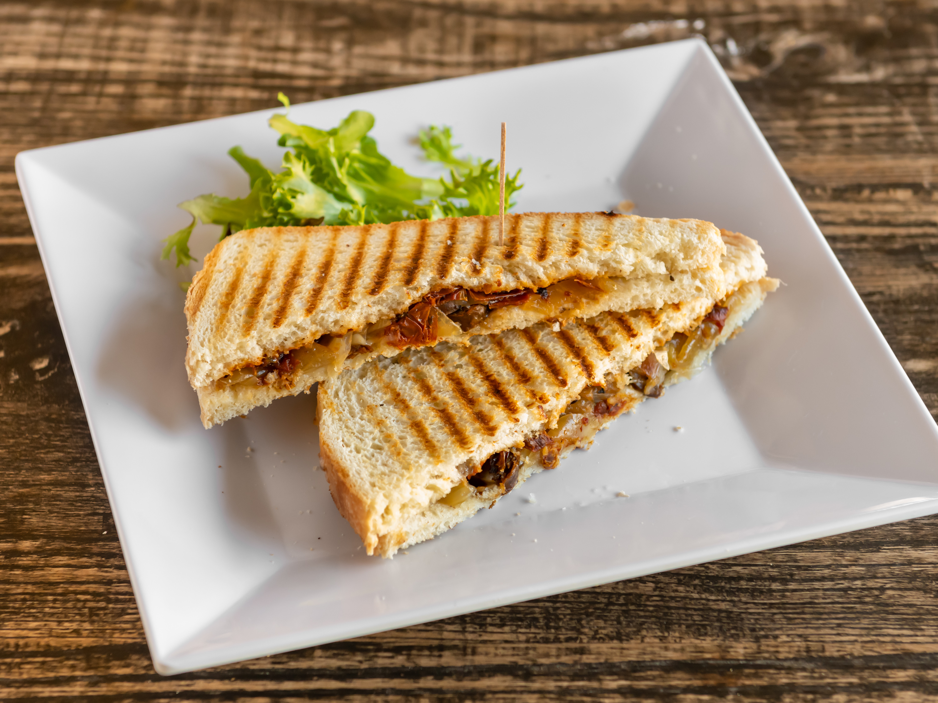 Order Merguez Moroccan Sausage Panini food online from Coco store, Houston on bringmethat.com