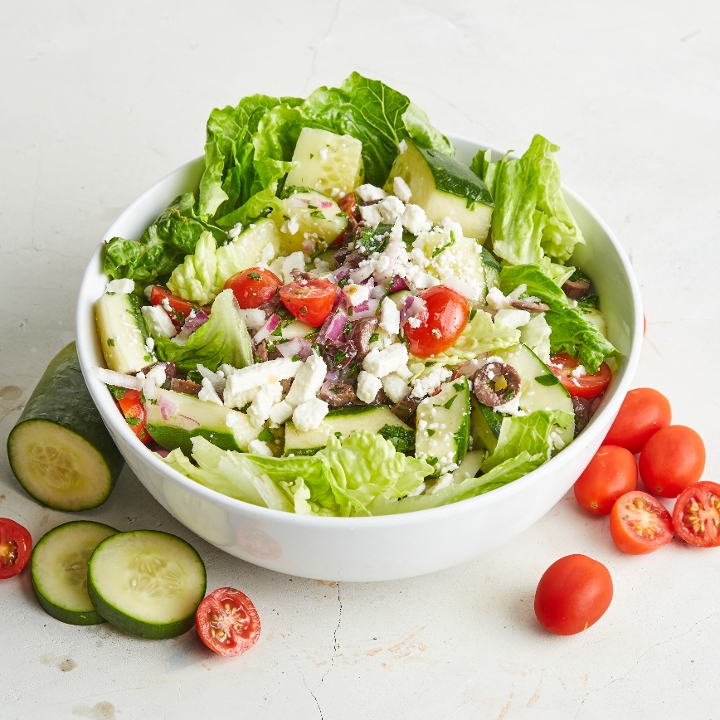 Order Greek Salad food online from Precita Park Cafe store, San Francisco on bringmethat.com