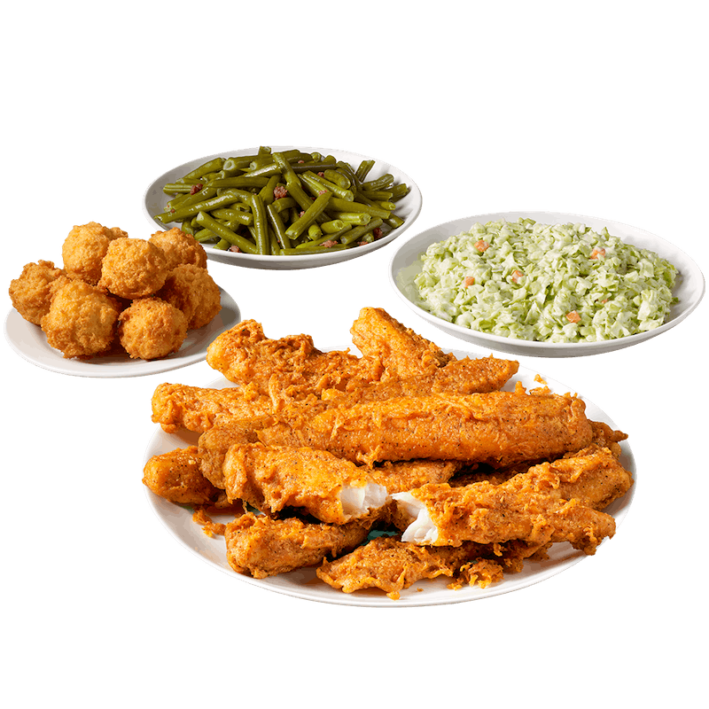 Order 10 Piece Fish Family Meal food online from Captain D's Seafood store, Florence on bringmethat.com
