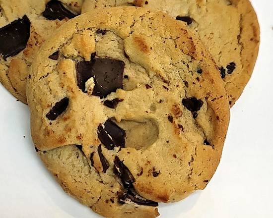 Order Chocolate Chip Cookies (3 Pc) food online from Late Night Desserts store, Columbus on bringmethat.com